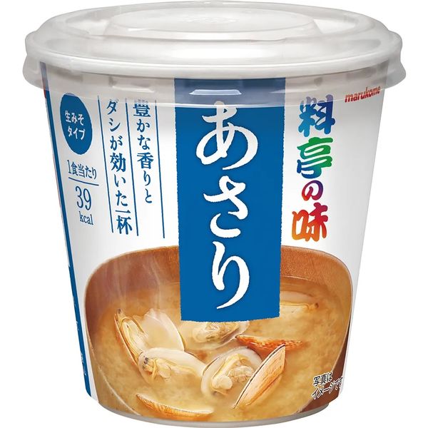 カップ料亭の味 あさり 1セット（1個×12） マルコメ - アスクル