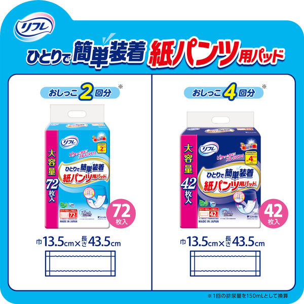 リブドゥコーポレーション リフレ ひとりで簡単装着 紙パンツ用