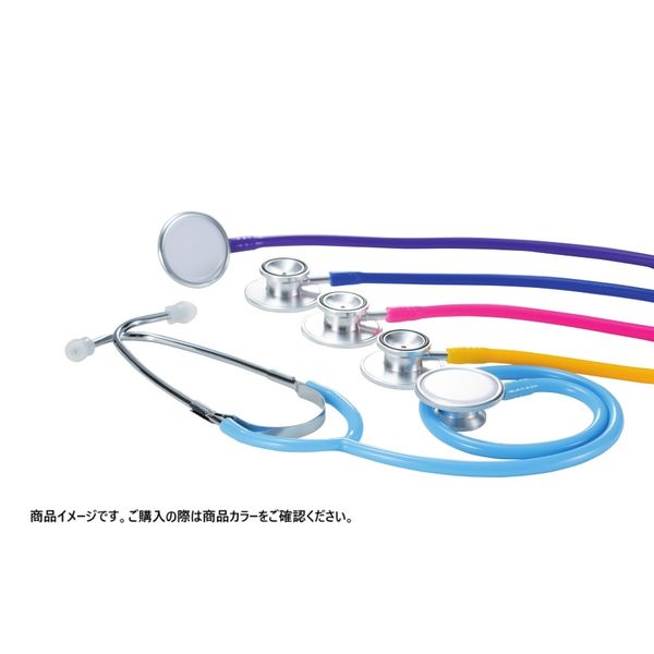 松吉医科器械 マツヨシ エコノミー聴診器(ダブル) 25591300 ブラック