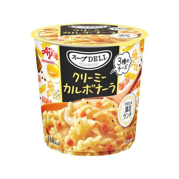 注目の福袋！ 味の素 1セット(1個×12 クリーミーカルボナーラ スープDELI センターテーブル・ローテーブル