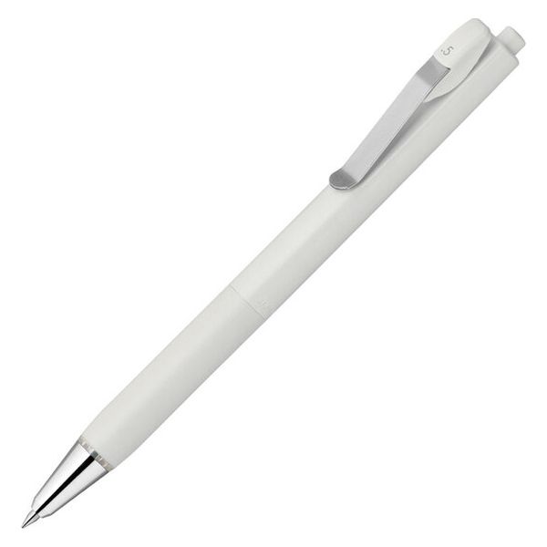 ゼブラ 油性ボールペン ブレンユー 0.5mm 白軸 黒インク BAS87-W 1