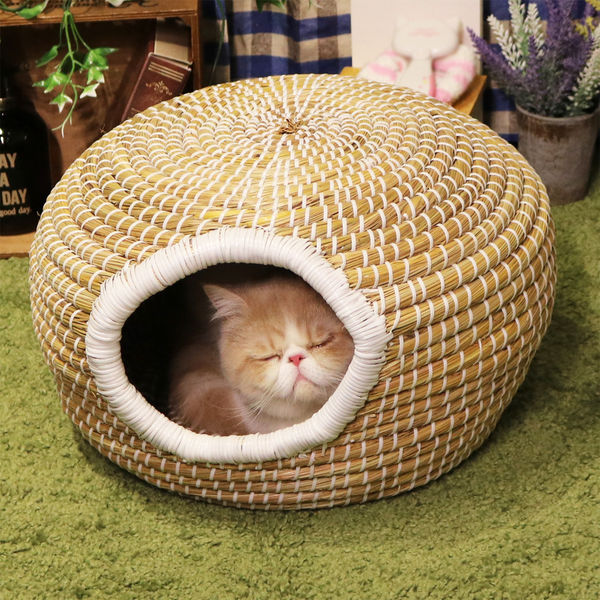 猫用 にゃんこのちぐらシリーズ まーるいつぼ 夢 1個 ドギーマン