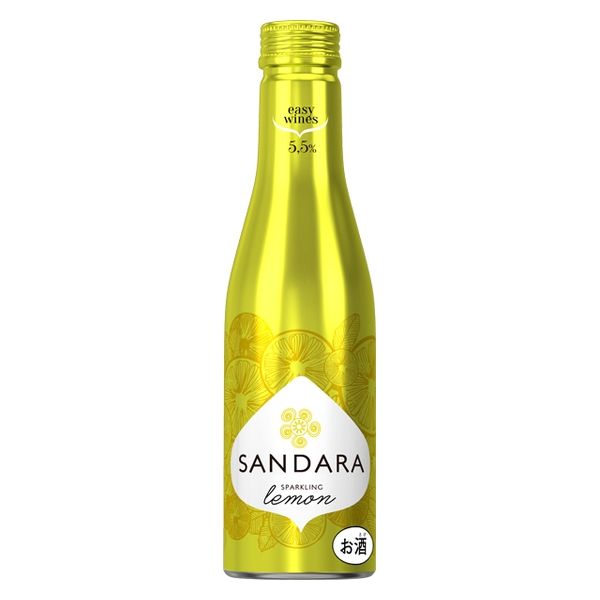スペイン サンダラ レモン スパークリングワイン やや甘口 250ml スペイン サンダラ レモン スパークリングワイン やや甘口 250ml