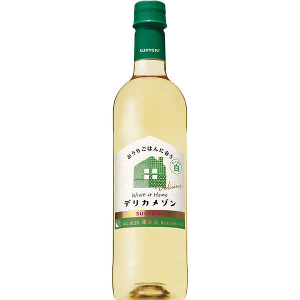 サントリー デリカメゾン 白ワイン 甘口 720ml ペット 1セット（1本×12