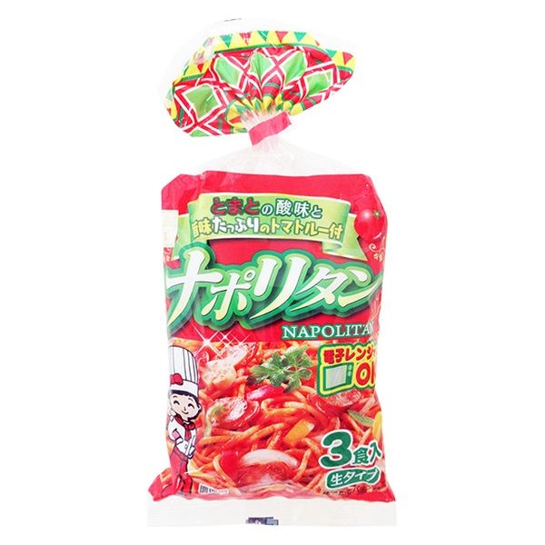 五木食品 3食ナポリタン 1セット（3個） - アスクル