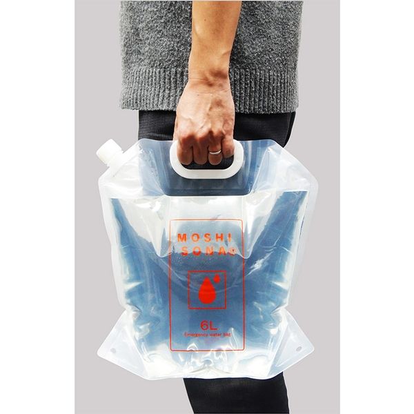 ボウエキ リュック型de給水袋6L 19860 1個（直送品） - アスクル