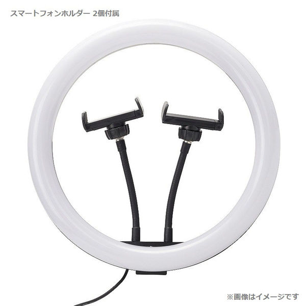 ゆか　リンライ　アヰ　2個 エツミ LEDリングライト12インチ｜VE-2254｜[通販]ケーズデンキ