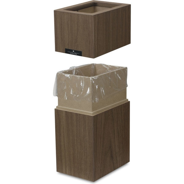 橋本達之助工芸 屑入れ M 5.3L カバー付 ブラウン ゴミ箱 橋本達之助工芸 屑入れ M 5.3L カバー付 ブラウン ゴミ箱