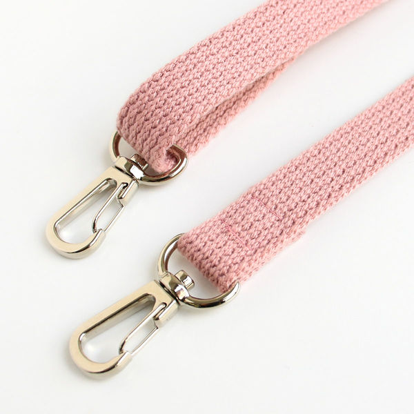 日本紐釦貿易 細巾アクリルショルダーストラップ 巾約15mm 長さ約75