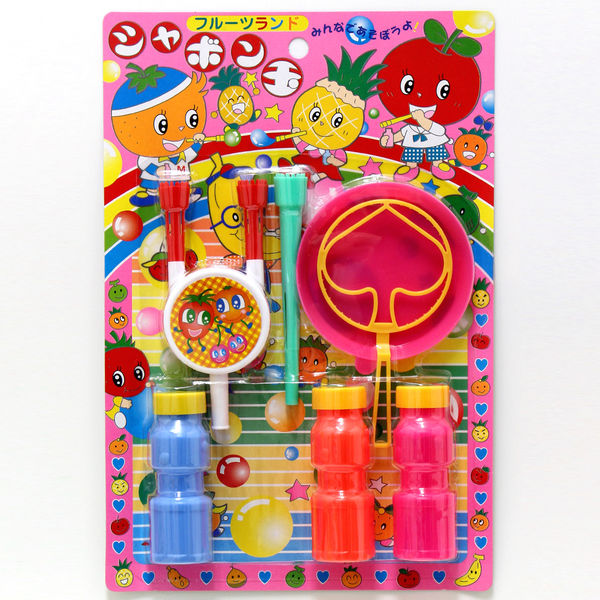 とらや フルーツランドシャボン玉 411440 1セット(1パック×3) - アスクル