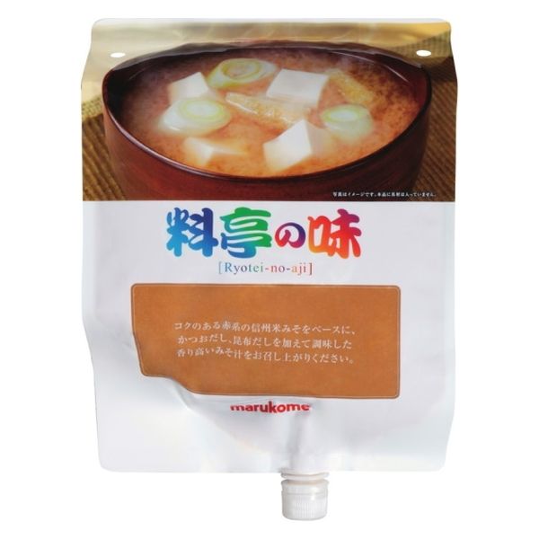 マルコメ みそ汁サーバー用味噌 〈料亭の味〉 3kg 1セット（4個） みそ 業務用 - アスクル