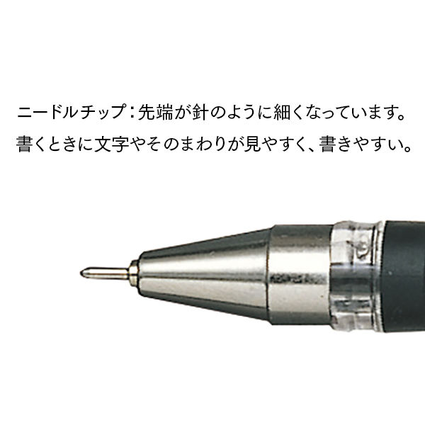 セーラー万年筆 キャップ式ボールペン ニードルライン 0.6mm