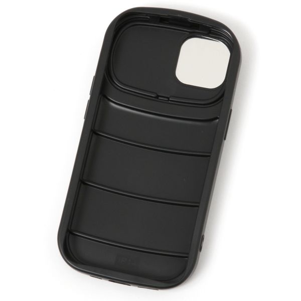 ミラーカバー付きiPhoneケース （iPhone13/14） ブラック LAKOLE