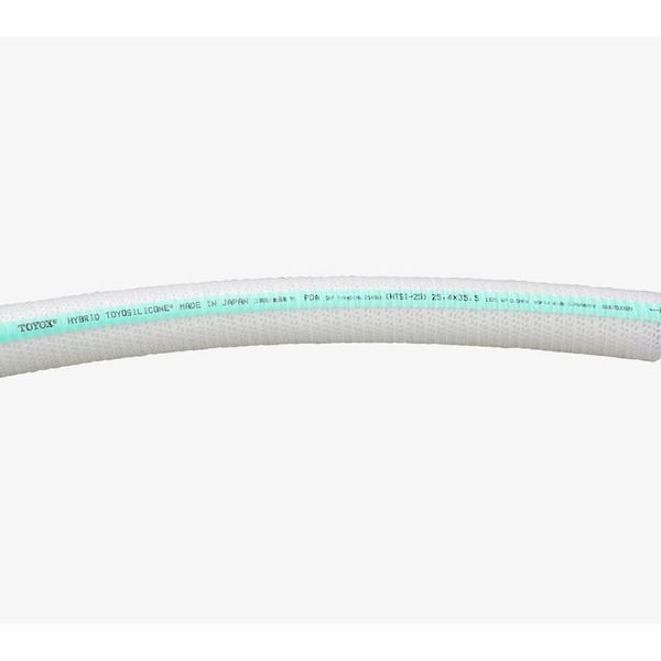 トヨックス ハイブリットトヨシリコーンホース HTSIー19 19.5×28.5 10m 102-4580101-10 1本(10m)（直送品） トヨックス 10m 安心 mm