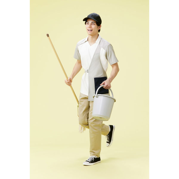 KAZEN ギアスクポロ ライトベージュ 3L KZN260-56 1枚（直送品