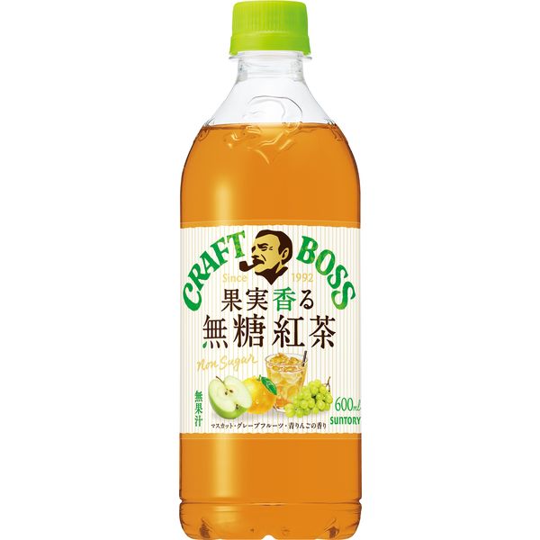 サントリー クラフトボス 果実香る無糖紅茶 600ml 1箱（24本入
