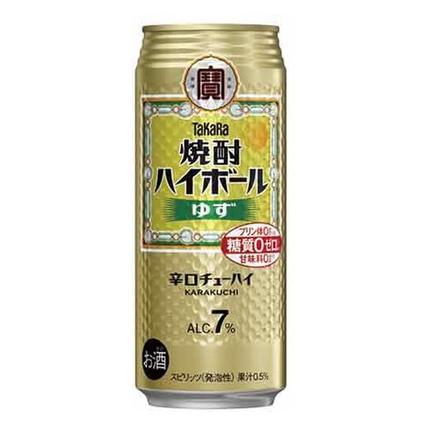 ハイボール 宝酒造 タカラ 焼酎ハイボール〈ゆず〉 缶 500ml 1ケース