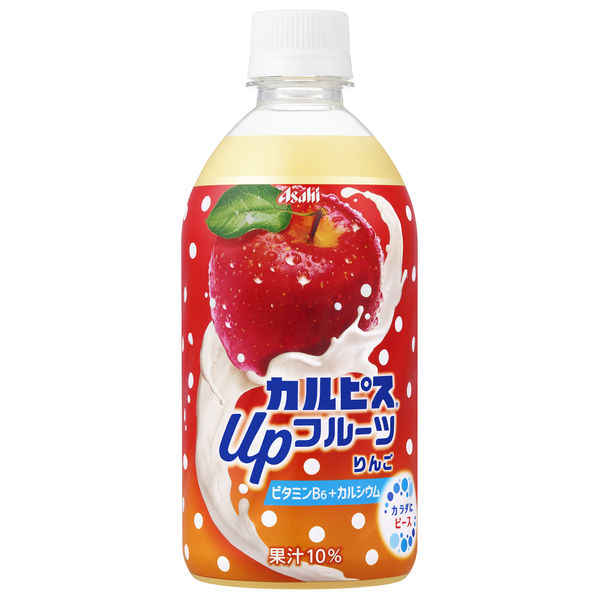 アサヒ飲料 カルピス Upフルーツ りんご 470ml 1セット（48本） - アスクル