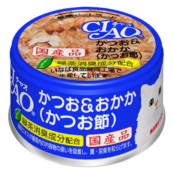 いなば CIAO チャオ キャットフード 猫 ホワイティ かつお＆おかか