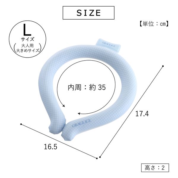 武田コーポレーション グレースアイス L BL GI-LBL 1箱(48個入)（直送品） - アスクル