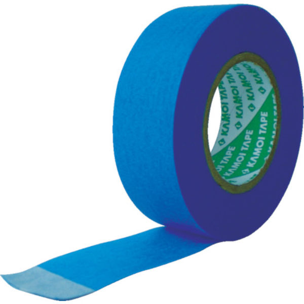 カモ井加工紙 マスキングテープサイディング用 幅18mm×長さ18m 青色