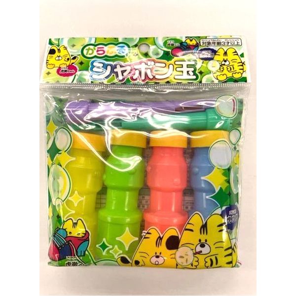 とらや カラフルしゃぼん玉 410005 1セット(1パック×12) - アスクル