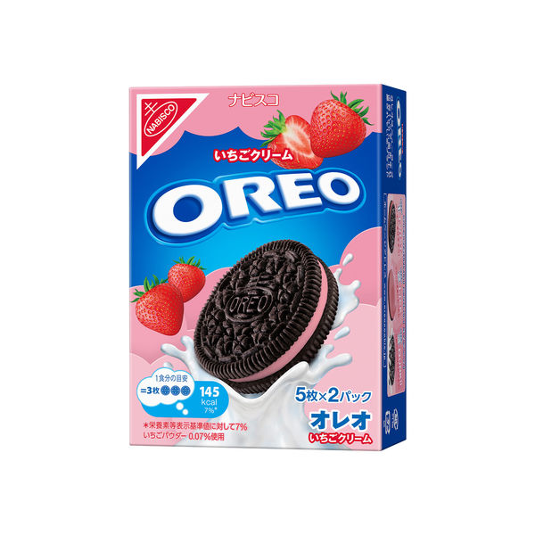 オレオ いちごクリーム 10枚 1セット（1箱×6） モンデリーズ・ジャパン