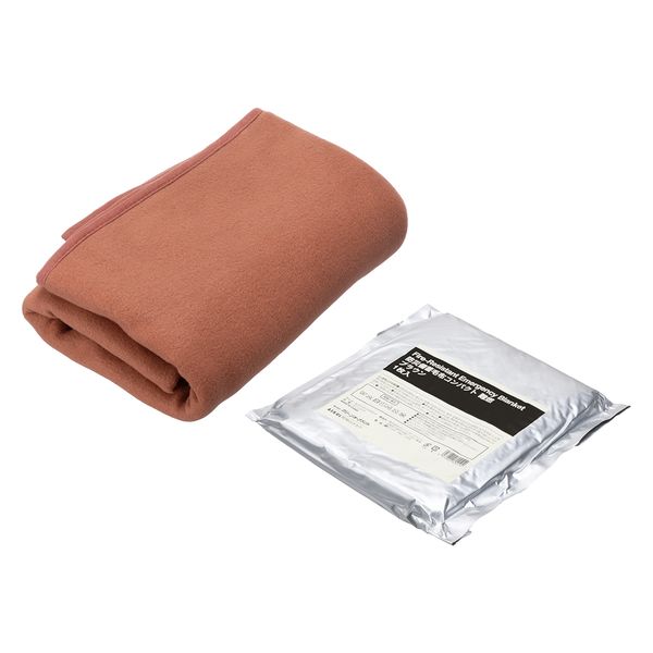 新品　定価約６万　１０枚セット　カネカロン　防災用備蓄毛布　ミドリ安全　難燃毛布 Amazon｜防災毛布 難燃 厚手 災害備蓄 災害支援物資 日本製