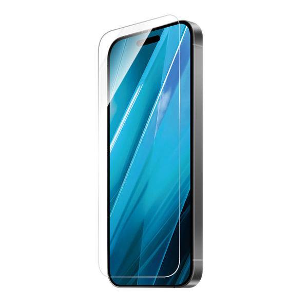 iPhone 15 ブルー 128GB【ガラスフィルム付】 iPhone 15 ガラスフィルム 「GLASS PREMIUM FILM」 全面保護