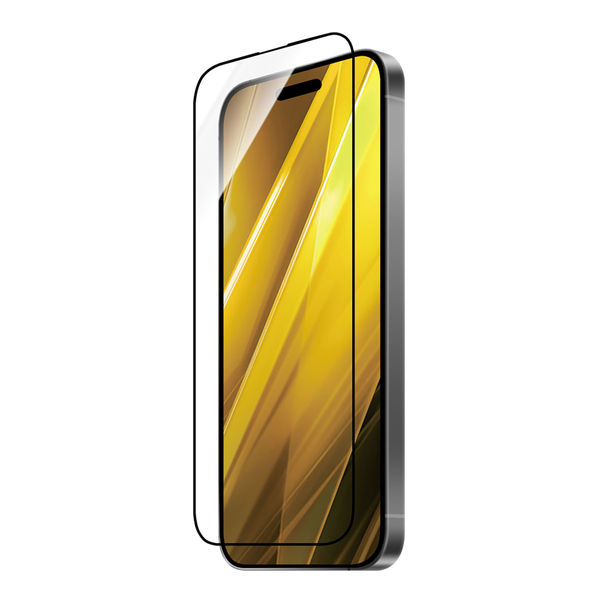 iPhone 16/iPhone 15 ガラスフィルム「GLASS PREMIUM FILM」全面保護