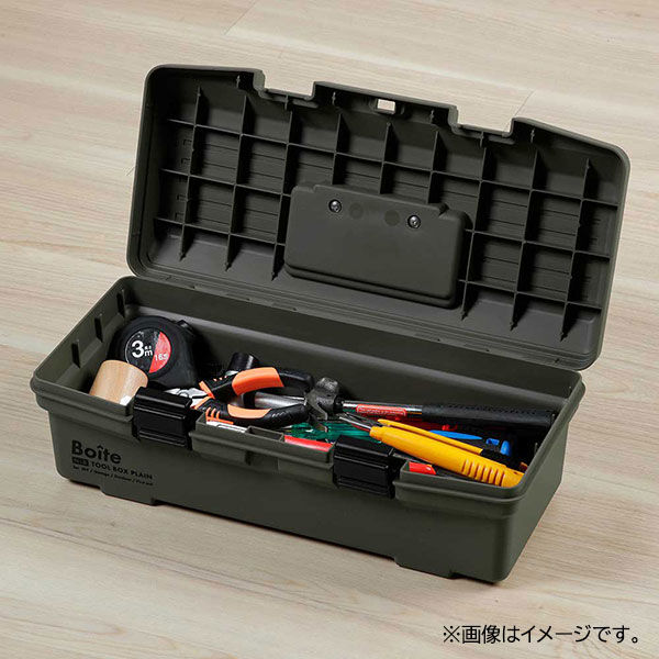 ベストコ ツール ボックス 工具箱 道具箱 プラスチック カーキ