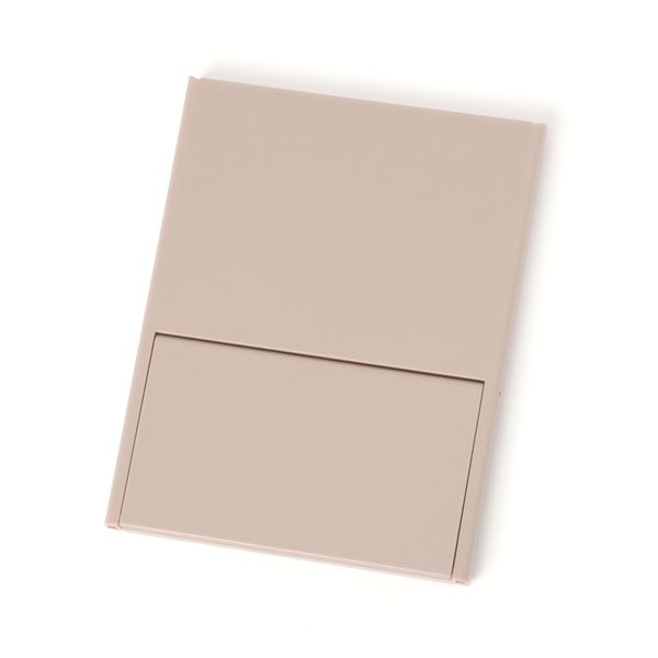 三面折り畳みミラー ピンク LAKOLE/ラコレ - アスクル