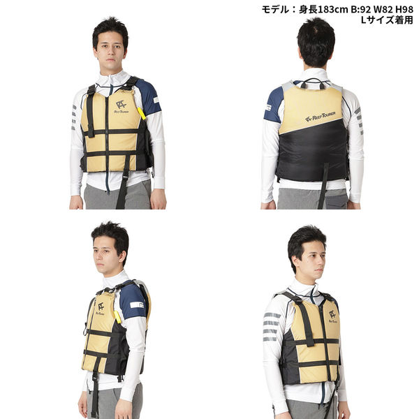 REEF TOURNER ライフジャケット LとMサイズ　3点 REEF TOURNER ライフジャケット LとMサイズ 3点