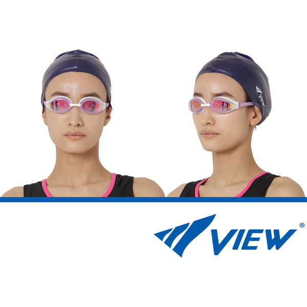 VIEW(ビュー) 水泳 ゴーグル クッション付きレーシングゴーグル
