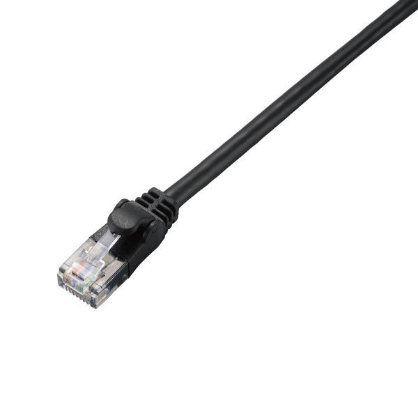 エレコム ＬＡＮケーブル ＣＡＴ6 準拠 5ｍ ブラック LD-GPN/BK5 1個（わけあり品） - アスクル