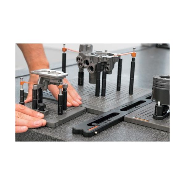 レニショー 三次元測定機用QuickLoadレールキットB(メートル法) M6 QLR KIT B ( R-KQL-B-6 ) レニショー(株)