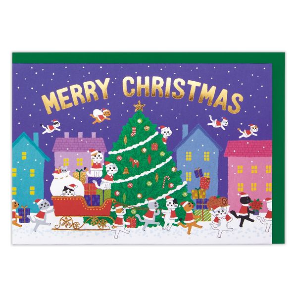 【希少】サヴィニャック　オリジナル・クリスマスカード　３枚セット 楽天市場】クリスマス ミニカード GX-4233 クリスマスカード 白