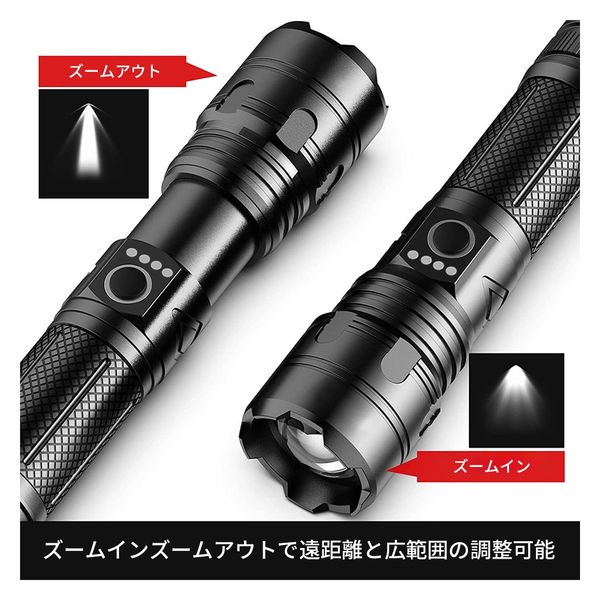 アスコ 強力懐中電灯 X16B C1000396 1台（直送品） - アスクル