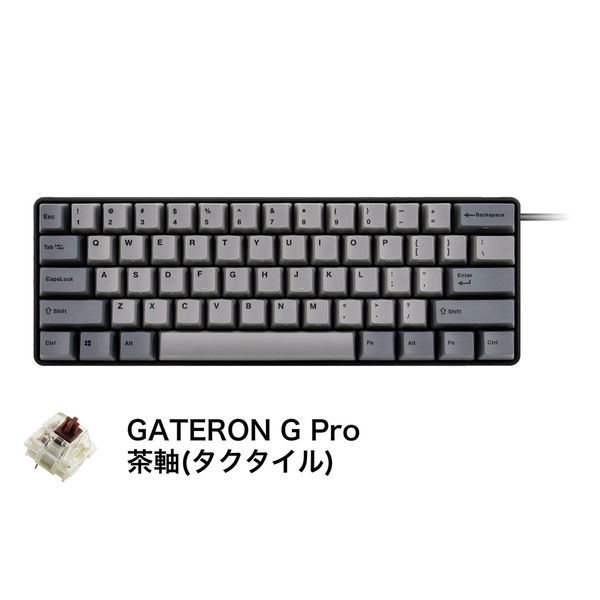 プリンストン iKBCメカニカルキーボード 茶軸 IK-PK2-G/BR 1台（直送品