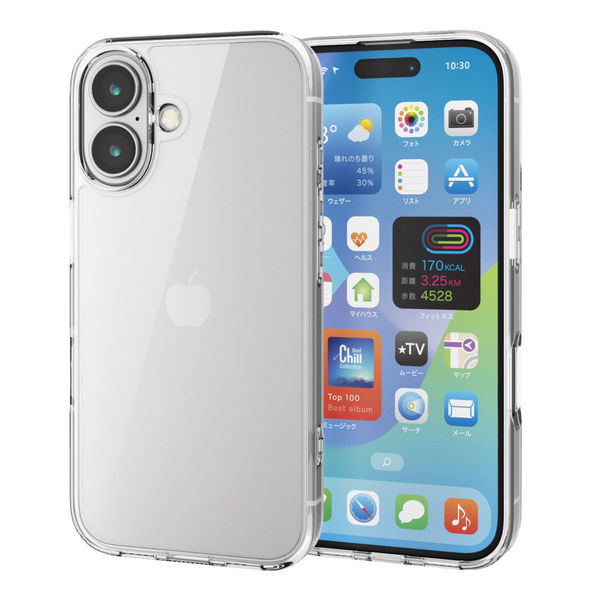 iPhone16 ケース ハイブリッド カメラレンズ保護設計 黄変防止 iPhone16 ケース ハイブリッド カメラレンズ保護設計 黄変防止