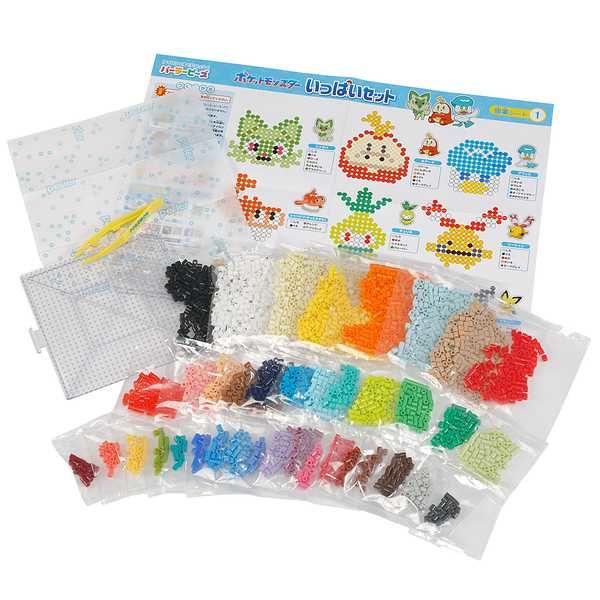 バラ売り可：ポケットモンスターカセット4つセット カワダ パーラービーズ ポケットモンスター いっぱいセット 1個