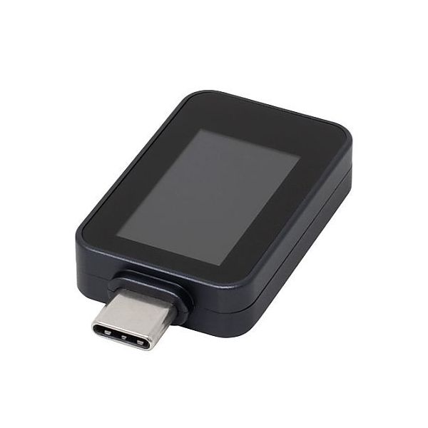 アイネックス USB TypeーC 電源テスター KM-08 1個 68-4122-34