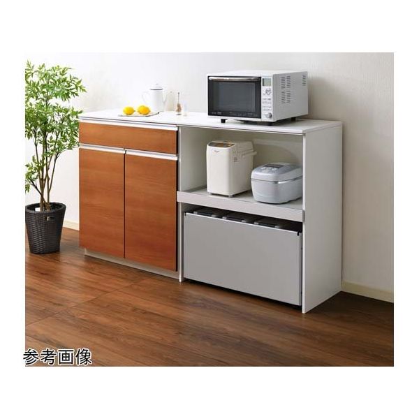 オークス ダストワゴン 幅84.8cm DBW-90S 1台 67-5199-98（直送品