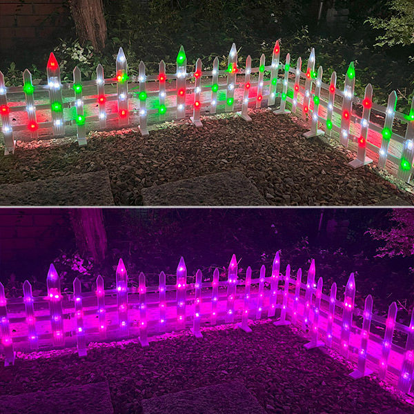 アルファ スマートLEDガーデンフェンス TG5-6048 1セット（直送品）