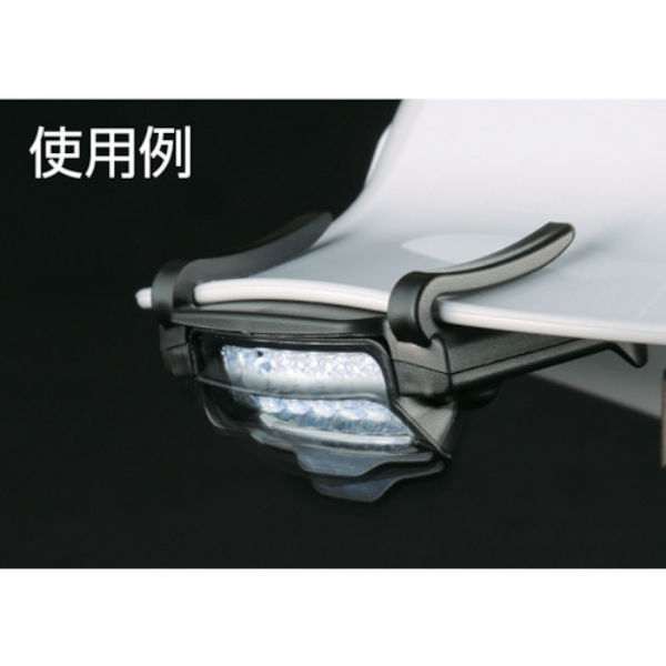 トーヨーセフティ ヘルメット取付用バイザーライト NO.47DX 1個