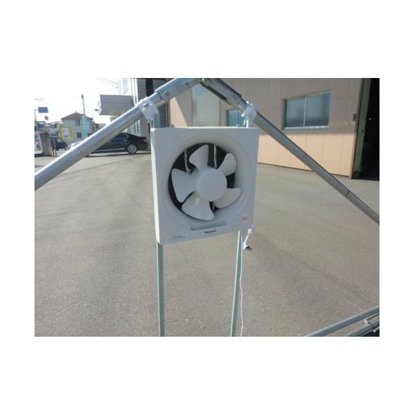 越智工業所 KOK 切妻テント用換気扇(2×3間サイズ天幕セット) TN-KOKFY