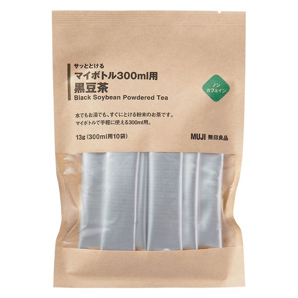 無印良品 サッととけるマイボトル300ml用 黒豆茶 13g（300ml用10