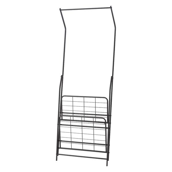 東谷 MIP-58DGY フォールディングハンガーラック 1台（直送品） - アスクル