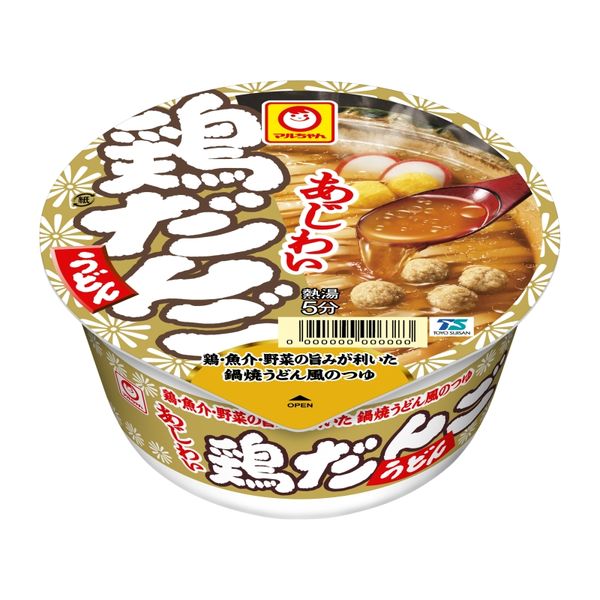 東洋水産 マルちゃん あじわい鶏だんごうどん 95g/カップうどん