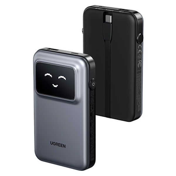 UGREEN Uno 10000mAh ケーブル内蔵型モバイルバッテリー UGR-BY UGREEN Uno 10000mAh ケーブル内蔵型モバイルバッテリー UGR-BY
